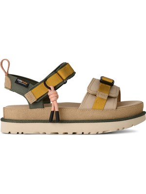 Ugg %39 Inek Derisi, %61 Tekstil Kum Kadın Sandalet W Goldenstar Wıldwood