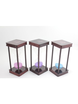 Derin Stok Ahşap Kum Saati 30 Dk Model 1