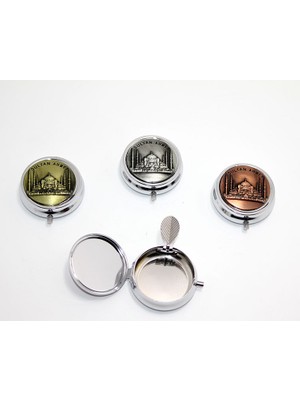 Derin Stok Sultanahmet Kabartmalı Yöresel Tekli Küllük Kutusu