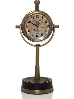 Derin Stok Masa Üstü Pirinç Saat Model 4