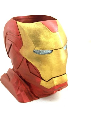 Derin Stok Polyester Iron Man Kalemlik