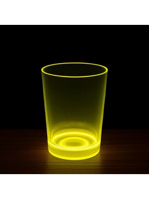 Zero Land Hnrlishp Partyglow Neon Sarı Bardak 8.5 x 10.5 cm