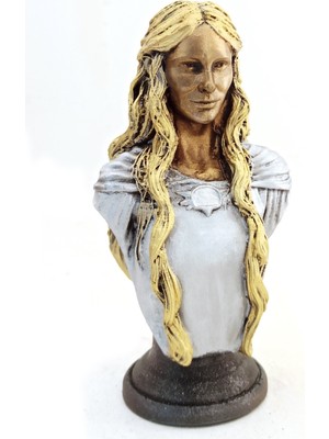 Derin Stok Polyester Galadriel Büst Büyük Boy