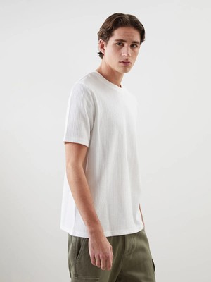 Lc Waikiki Yeni Sezon Bisiklet Yaka Kısa Kollu Erkek Tişört