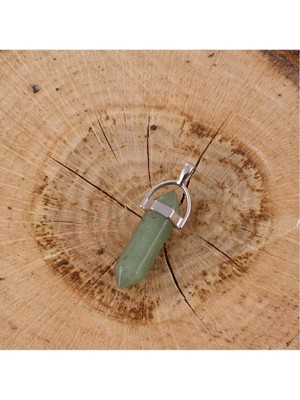 Zero Land Hnrlishp Yeşim Point Kolye Ucu-Yeşil