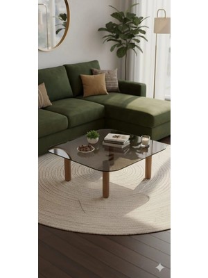 Kosehpa Havana Camlı Sehpa