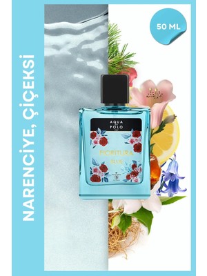 Aqua Di Polo 1987 Fioritura Blue EDP Kadın Parfüm 50ml | Naranciye, Çiçeksi | Elma, Sedir, Gül, Yasemin, Amber, Misk