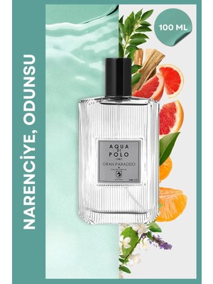Aqua Di Polo 1987 Gran Paradiso EDP Erkek Parfüm 100 ml | Narenciye, Odunsu | Greyfurt, Deniz, Paçuli, Amber