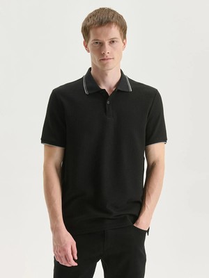 Lc Waikiki Yeni Sezon Polo Yaka Erkek Dokulu Tişört