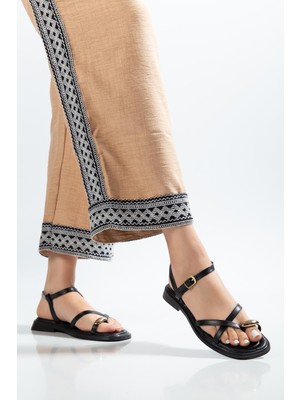 Suins Shoes Suins Barry Model Kadın Yüzüklü Parmak Arası Sandalet