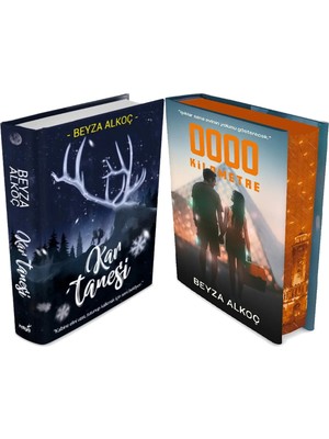 İndigo Kitap Kar Tanesi Ciltli ve Sıfır Kilometre Film Özel Baskı Ciltli (Beyza Alkoç) 2'li Set