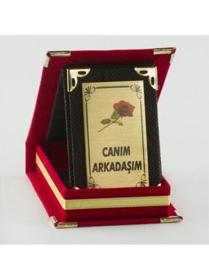 Zero Land Hnrlishp Canım Arkadaşım Plaketi-Kırmızı