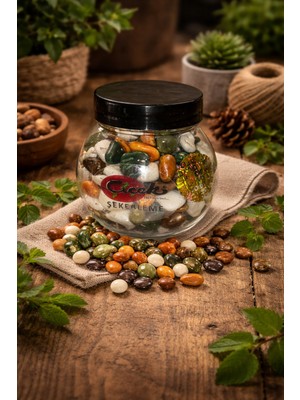 Çiçek Şekerleme Çakıl Taşı Çikolata 100 gr