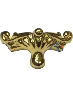 Esranın Dünyası Köşe Etekli Sandık Ayağı, Kutu Ayak 1,5 cm - Sarı RSTHD34-ESRDNS