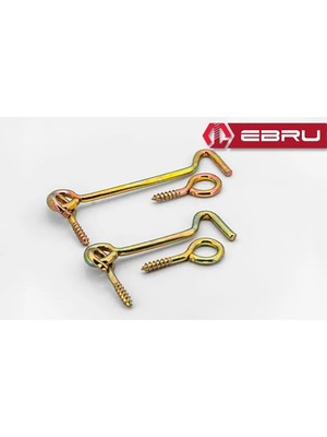 Esranın Dünyası Ebru Maymuncuk, Kapı Pencere Halkalı Çengel, Kanca Kilit 140 - 5 Adet RSTHD34-ESRDNS