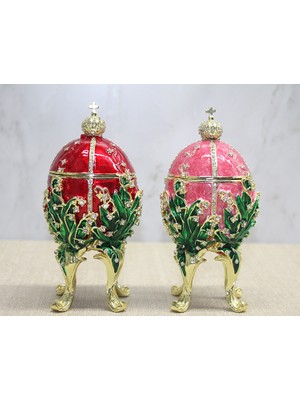 Esranın Dünyası Swarovski Taşlı Yumurta - Model 6