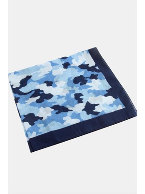 Zero Land Hnrlishp Asker Desenli Bandana 50X50-MI