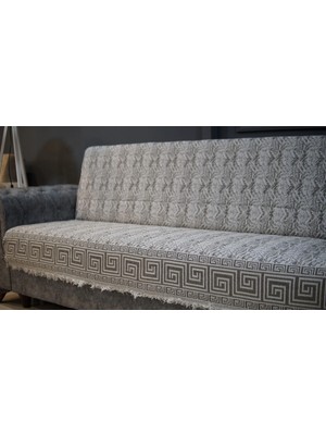 Tfn Home Pp Desen Bej Koltuk Örtüsü