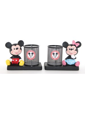 Derin Stok Polyester Mickey Mouse Kalemlik
