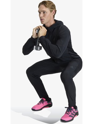 adidas D4T Workout Erkek Siyah Antrenman Eşofman Altı.-