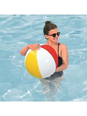 Toha Bestway Retro Deniz Topu 41 cm Şişme Plaj ve Havuz Topu Çocuk Deniz Topu