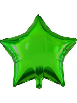 Party Express 18" Folyo Balon Yıldız - Açık Yeşil