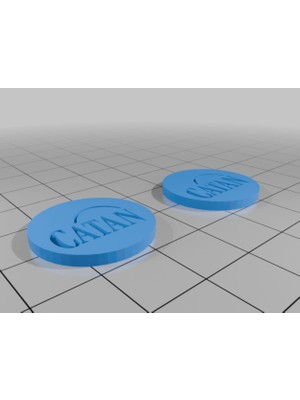 Akaslan Plastik Catan Denizciler Renkli Jetonlar (Bu Ürün Sadece Plastik Parçadır - Almadan Önce Soru Sorabilirsiniz)