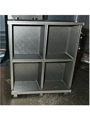 Akaslan Plastik Mini Buzdolabı Kutu Tutucu – 3D Baskı Organizer (Bu Ürün Sadece Plastik Parçadır - Almadan Önce Soru Sorabilirsiniz)