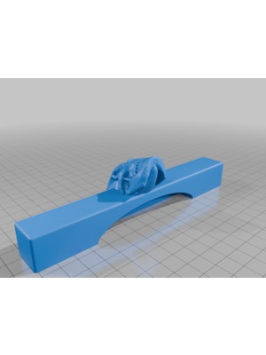 Akaslan Plastik Kuru Kafalı Çekmece Kulpu 3D Baskı (Bu Ürün Sadece Plastik Parçadır - Almadan Önce Soru Sorabilirsiniz)