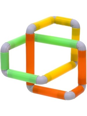 Akaslan Plastik Üç Yapraklı Düğüm Geometrik Modeli Hasır El Işi Projesi 3D Baskı Bağlantılar (Bu Ürün Sadece Plastik Parçadır - Almadan Önce Soru Sorabilirsiniz)