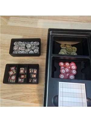 Akaslan Plastik 7 Wonders Second Edition Jeton Düzenleyici Tepsiler 3D Baskı (Bu Ürün Sadece Plastik Parçadır - Almadan Önce Soru Sorabilirsiniz)