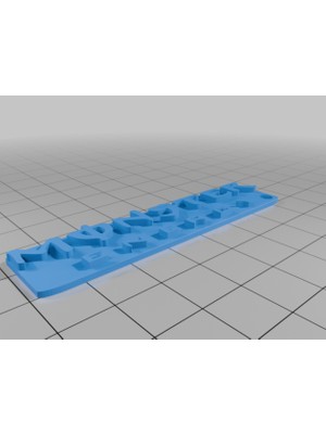 Akaslan Plastik Moonlander Klavye Tutucu – 3D Baskı Organizer (Bu Ürün Sadece Plastik Parçadır - Almadan Önce Soru Sorabilirsiniz)