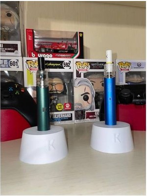 Akaslan Plastik Minimal Kiwi Pod Tutucu – 3D Baskı Organizer (Bu Ürün Sadece Plastik Parçadır - Almadan Önce Soru Sorabilirsiniz)