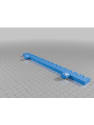 Akaslan Plastik Multiboard Boya Fırça Tutucu – 3D Baskı Hobi Organizer (Bu Ürün Sadece Plastik Parçadır - Almadan Önce Soru Sorabilirsiniz)