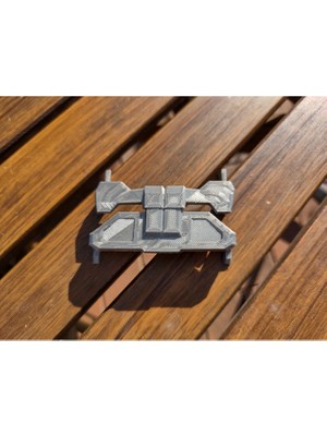 Akaslan Plastik Doom Slayer Göğüs Tokası 3D Baskı (Bu Ürün Sadece Plastik Parçadır - Almadan Önce Soru Sorabilirsiniz)