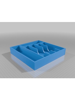 Akaslan Plastik Modüler Mutfak Çekmece Organizer – 3D Baskı Saklama Kutusu (Bu Ürün Sadece Plastik Parçadır - Almadan Önce Soru Sorabilirsiniz)