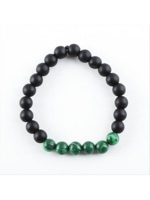 Zero Land Hnrlishp Doğaltaş Bileklik - Yeşil