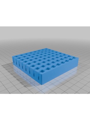 Akaslan Plastik Altıgen Uç Tutucu Organizer – 3D Baskı Atölye Aksesuarı (Bu Ürün Sadece Plastik Parçadır - Almadan Önce Soru Sorabilirsiniz)