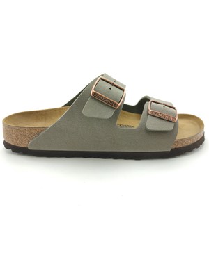 Birkenstock Unisex Çift Bantlı Terlik Arizona Stone Mantar 151213 Stone