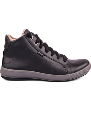 Legero Kadın Goretex Deri Bot Tanaro 000268-0100 - Siyah Siyah