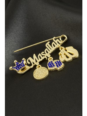 Zero Land Hnrlishp Maşallah Yazılı Broş - Mi