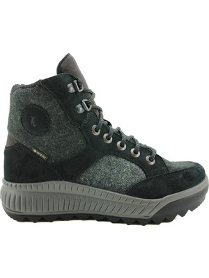 Legero Kadın Goretex Süet Bot Tırano 009565-0000 - Siyah Siyah