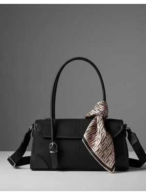 Bushu Kadın Kare Fular – Desenli Mini Fular Saç, Çanta ve Boyun Aksesuarı