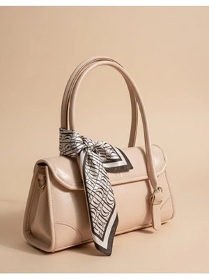 Bushu Kadın Kare Fular – Desenli Mini Fular Saç, Çanta ve Boyun Aksesuarı