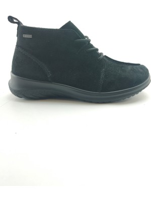 Legero Kadın Goretex Süet Bot Softboot 009569-0000 - Siyah Siyah