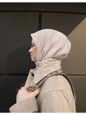 Bushu Monogram Pamuk Eşarp