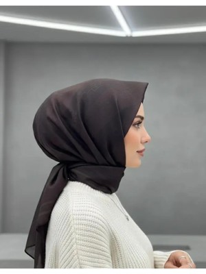 Bushu Kadın Monogram Twill Eşarp