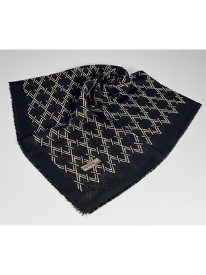 Sinem Emprime Koton Eşarp -  Siyah / KARAMEL-06289-08