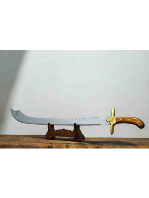 Mertcan Knife 90 cm Dekoratif Obje Paslanmaz Çelik Ayna Perdah Dekoratif Obje
