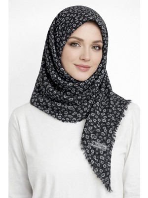 Sinem Emprime Koton Eşarp -  Siyah / GRI-6291-09